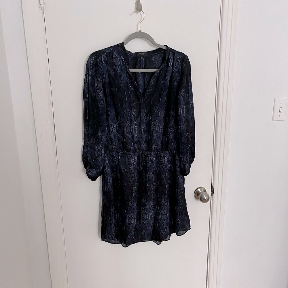 100% silk Shirt Dress